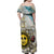 Argentina Family Matching Off Shoulder Maxi Dress and Hawaiian Shirt Sol De Mayo Retro Style - Wonder Print Shop
