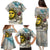 Argentina Family Matching Puletasi and Hawaiian Shirt Sol De Mayo Retro Style - Wonder Print Shop