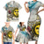 Argentina Family Matching Short Sleeve Bodycon Dress and Hawaiian Shirt Sol De Mayo Retro Style - Wonder Print Shop