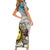 Argentina Family Matching Short Sleeve Bodycon Dress and Hawaiian Shirt Sol De Mayo Retro Style - Wonder Print Shop