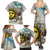 Argentina Family Matching Summer Maxi Dress and Hawaiian Shirt Sol De Mayo Retro Style - Wonder Print Shop