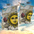 Argentina Garden Flag Sol De Mayo Retro Style - Wonder Print Shop