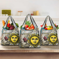 Argentina Grocery Bag Sol De Mayo Retro Style - Wonder Print Shop