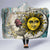 Argentina Hooded Blanket Sol De Mayo Retro Style - Wonder Print Shop