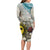 Argentina Long Sleeve Bodycon Dress Sol De Mayo Retro Style - Wonder Print Shop