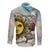 Argentina Long Sleeve Button Shirt Sol De Mayo Retro Style - Wonder Print Shop