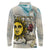 Argentina Long Sleeve Polo Shirt Sol De Mayo Retro Style - Wonder Print Shop