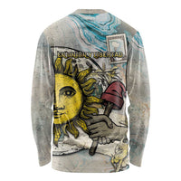 Argentina Long Sleeve Shirt Sol De Mayo Retro Style - Wonder Print Shop