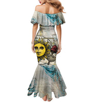 Argentina Mermaid Dress Sol De Mayo Retro Style - Wonder Print Shop