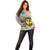 Argentina Off Shoulder Sweater Sol De Mayo Retro Style - Wonder Print Shop