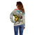 Argentina Off Shoulder Sweater Sol De Mayo Retro Style - Wonder Print Shop