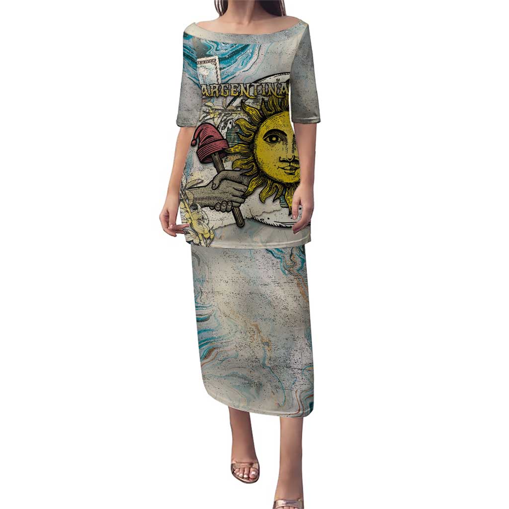 Argentina Puletasi Sol De Mayo Retro Style - Wonder Print Shop