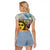 Argentina Raglan Cropped T Shirt Sol De Mayo Retro Style - Wonder Print Shop