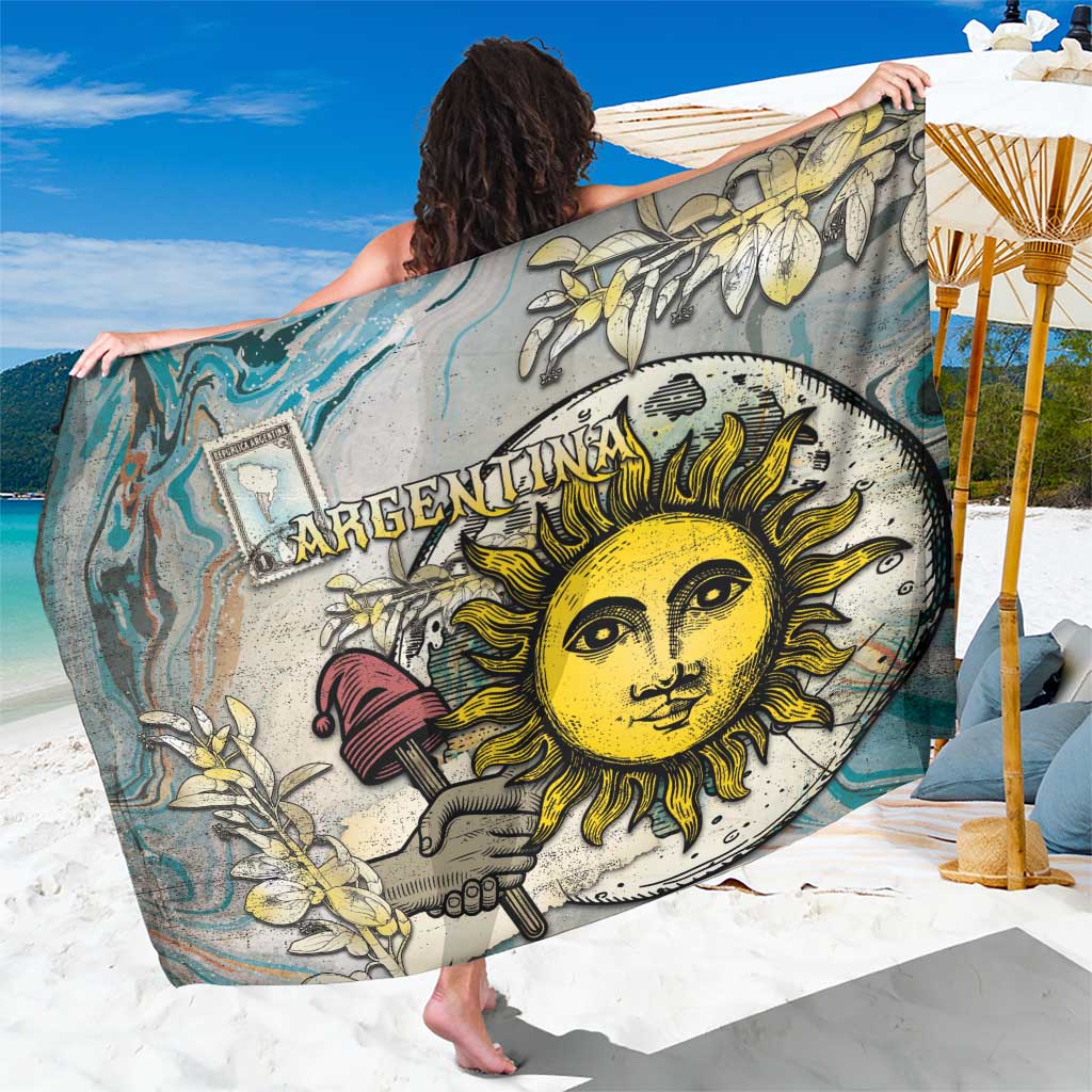 Argentina Sarong Sol De Mayo Retro Style - Wonder Print Shop