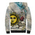 Argentina Sherpa Hoodie Sol De Mayo Retro Style - Wonder Print Shop