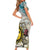 Argentina Short Sleeve Bodycon Dress Sol De Mayo Retro Style - Wonder Print Shop