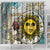 Argentina Shower Curtain Sol De Mayo Retro Style - Wonder Print Shop