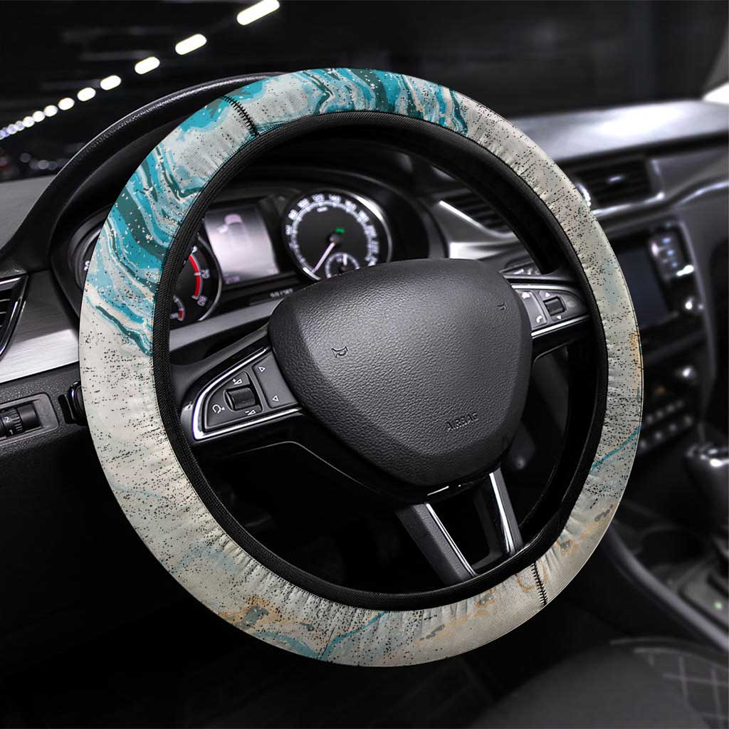 Argentina Steering Wheel Cover Sol De Mayo Retro Style - Wonder Print Shop