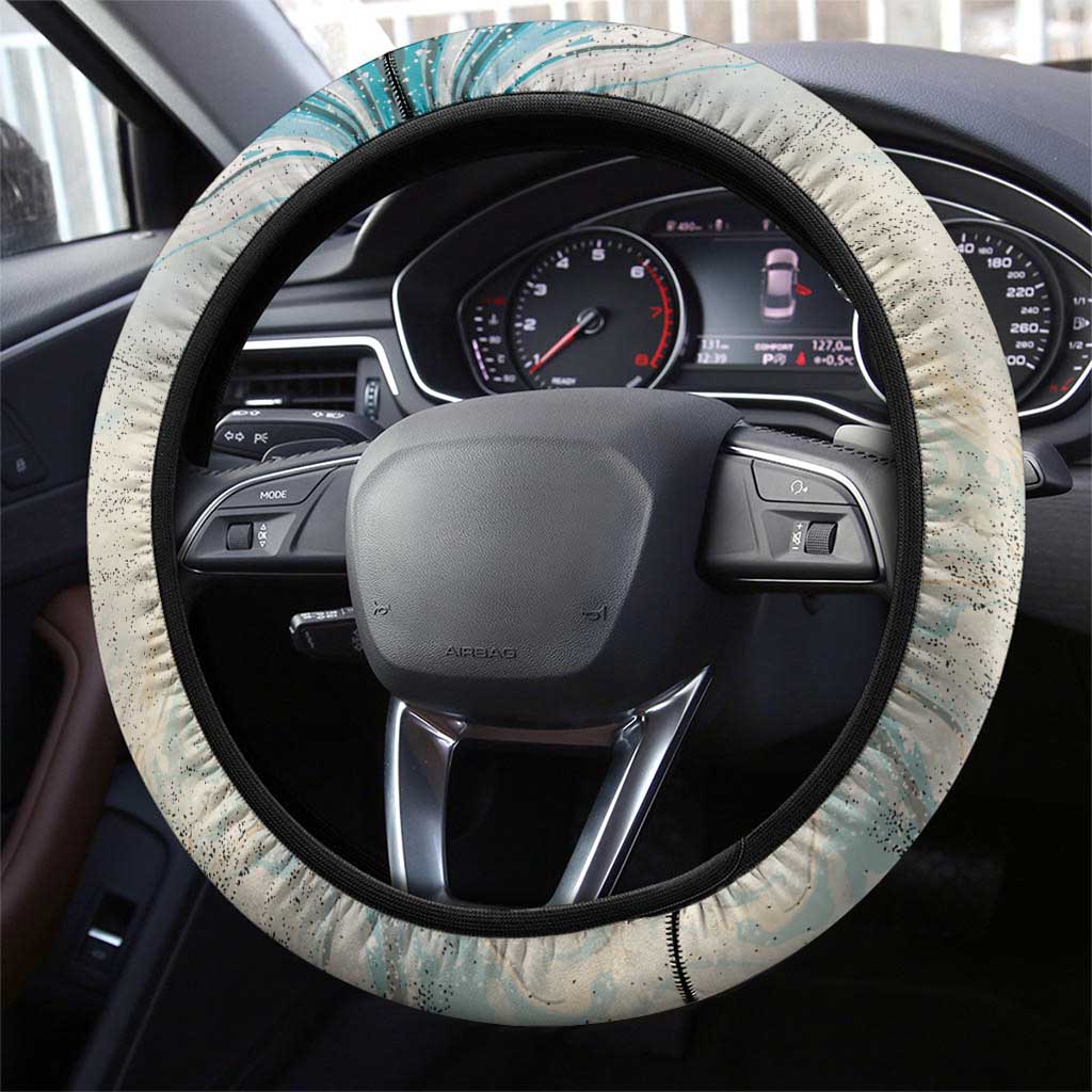 Argentina Steering Wheel Cover Sol De Mayo Retro Style - Wonder Print Shop