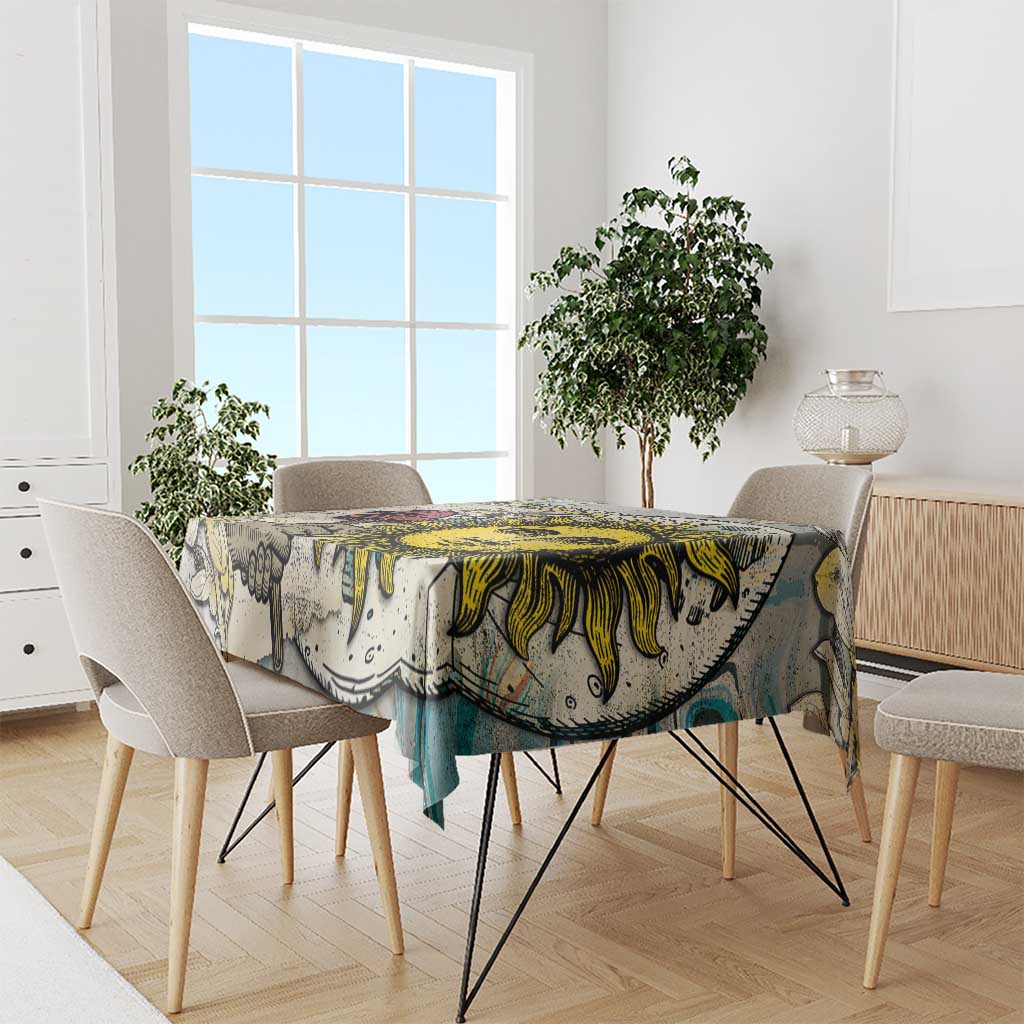 Argentina Tablecloth Sol De Mayo Retro Style - Wonder Print Shop