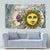Argentina Tapestry Sol De Mayo Retro Style - Wonder Print Shop