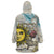 Argentina Wearable Blanket Hoodie Sol De Mayo Retro Style - Wonder Print Shop