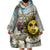Argentina Wearable Blanket Hoodie Sol De Mayo Retro Style - Wonder Print Shop