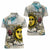Argentina Women Polo Shirt Sol De Mayo Retro Style - Wonder Print Shop