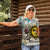 Argentina Women Polo Shirt Sol De Mayo Retro Style - Wonder Print Shop