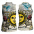 Argentina Women Sleeveless Polo Shirt Sol De Mayo Retro Style - Wonder Print Shop