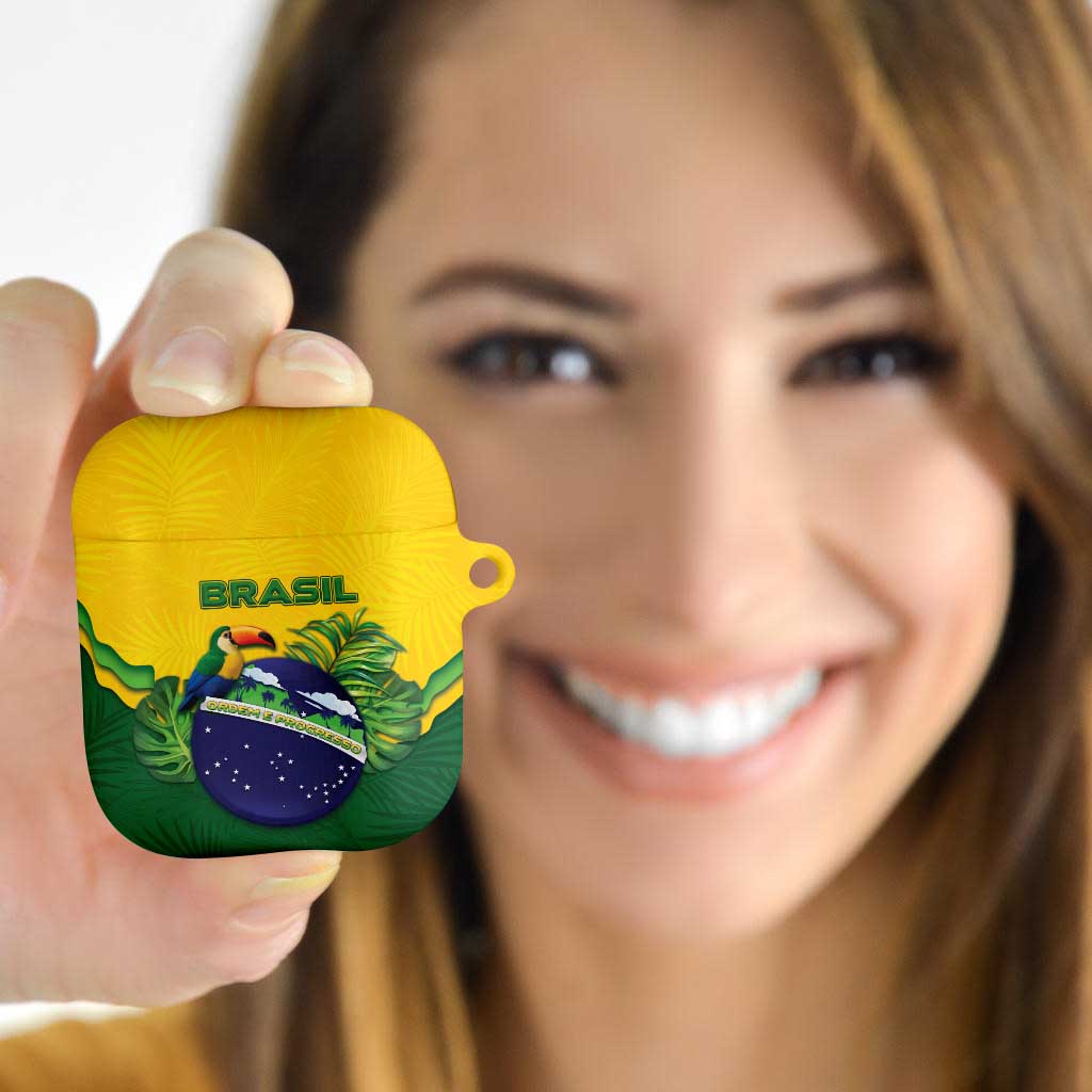 Brazil AirPods Case Toco Toucan Tropical Vibes - Wonder Print Shop