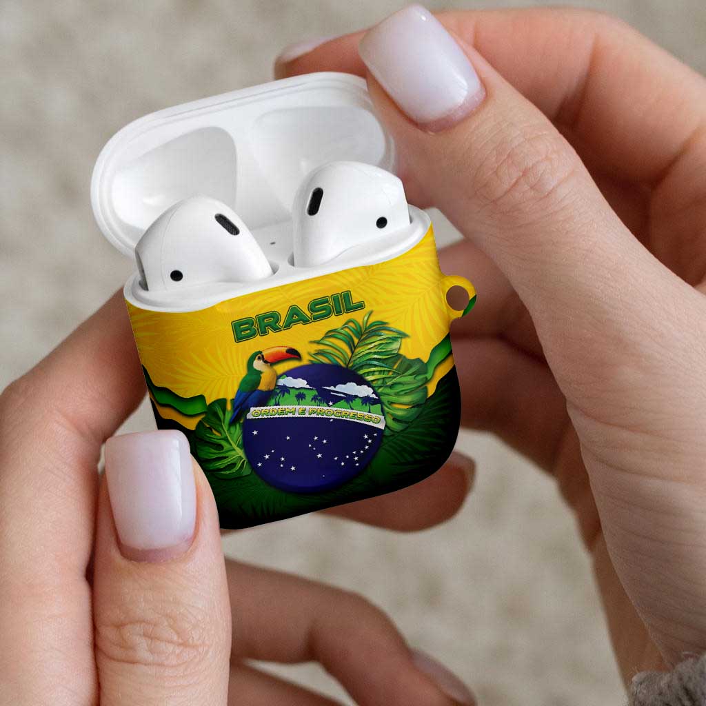 Brazil AirPods Case Toco Toucan Tropical Vibes - Wonder Print Shop