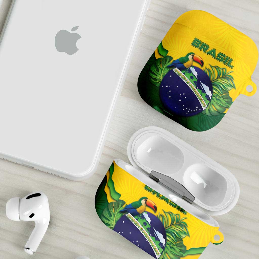 Brazil AirPods Case Toco Toucan Tropical Vibes - Wonder Print Shop