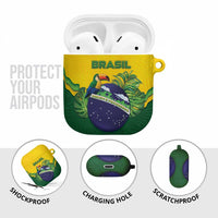 Brazil AirPods Case Toco Toucan Tropical Vibes - Wonder Print Shop
