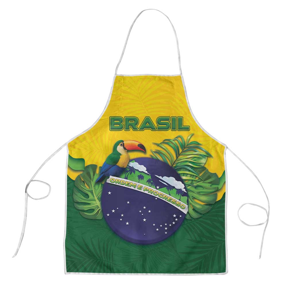 Brazil Apron Toco Toucan Tropical Vibes - Wonder Print Shop