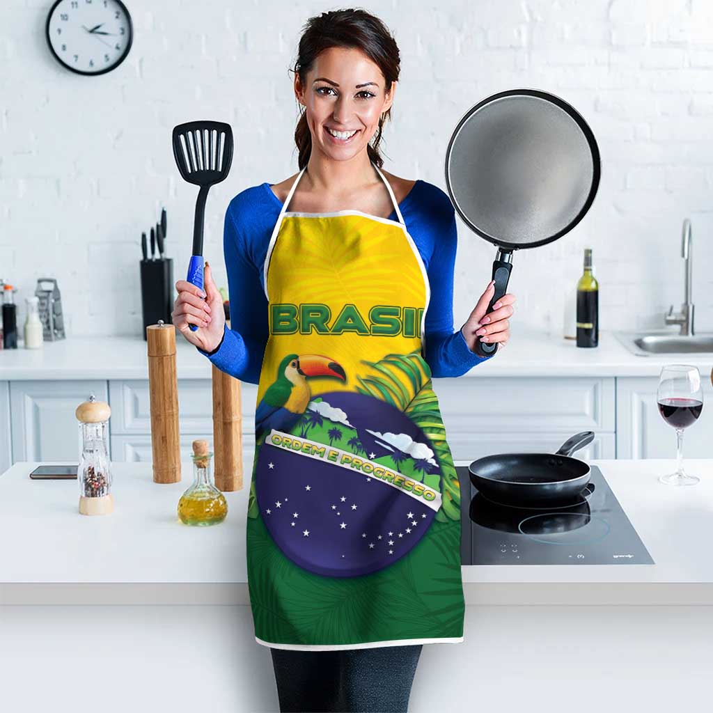 Brazil Apron Toco Toucan Tropical Vibes - Wonder Print Shop