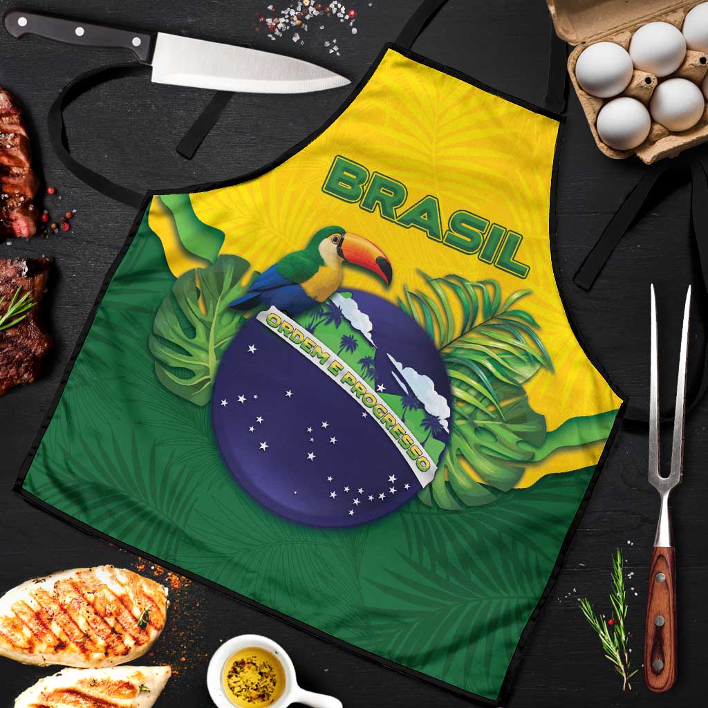 Brazil Apron Toco Toucan Tropical Vibes - Wonder Print Shop