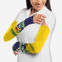 Personalized Brazil Arm Sleeves Toco Toucan Tropical Vibes - Wonder Print Shop