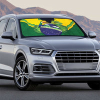 Brazil Auto Sun Shade Toco Toucan Tropical Vibes - Wonder Print Shop