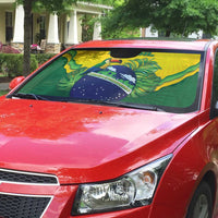 Brazil Auto Sun Shade Toco Toucan Tropical Vibes - Wonder Print Shop