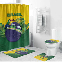 Brazil Bathroom Set Toco Toucan Tropical Vibes - Wonder Print Shop