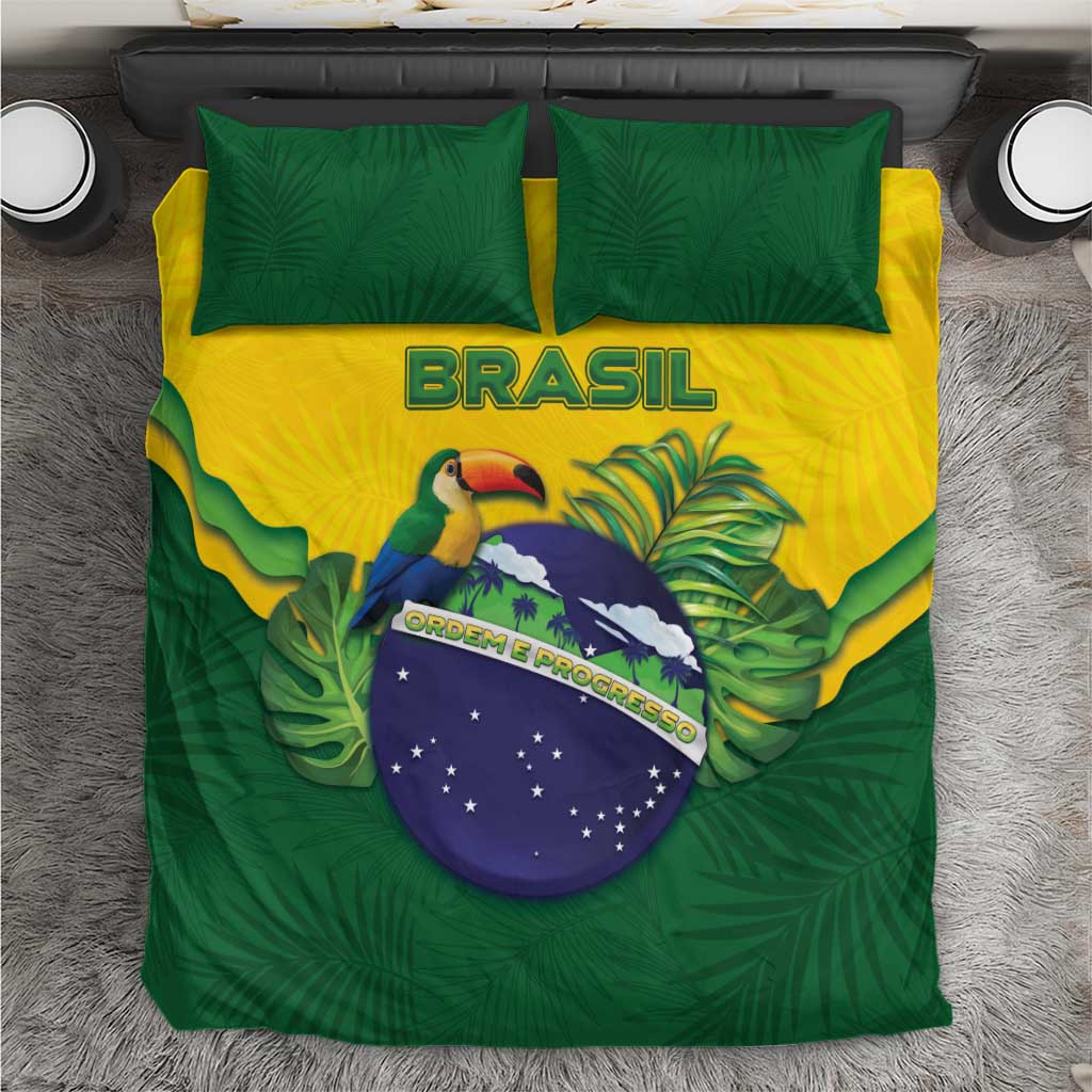 Brazil Bedding Set Toco Toucan Tropical Vibes - Wonder Print Shop