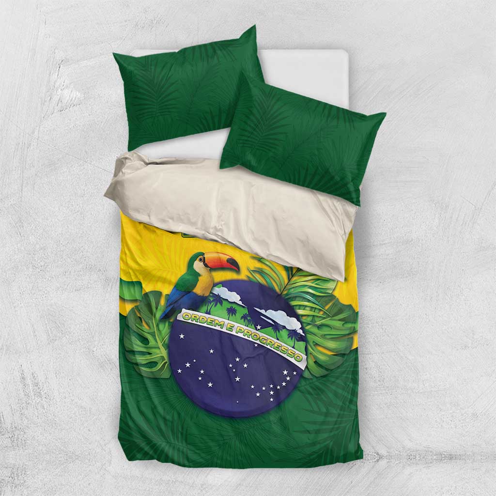 Brazil Bedding Set Toco Toucan Tropical Vibes - Wonder Print Shop