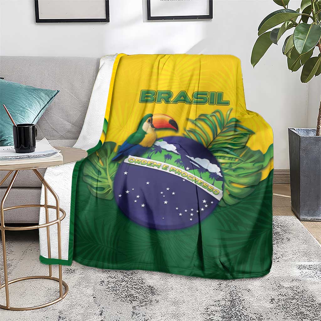 Brazil Blanket Toco Toucan Tropical Vibes - Wonder Print Shop