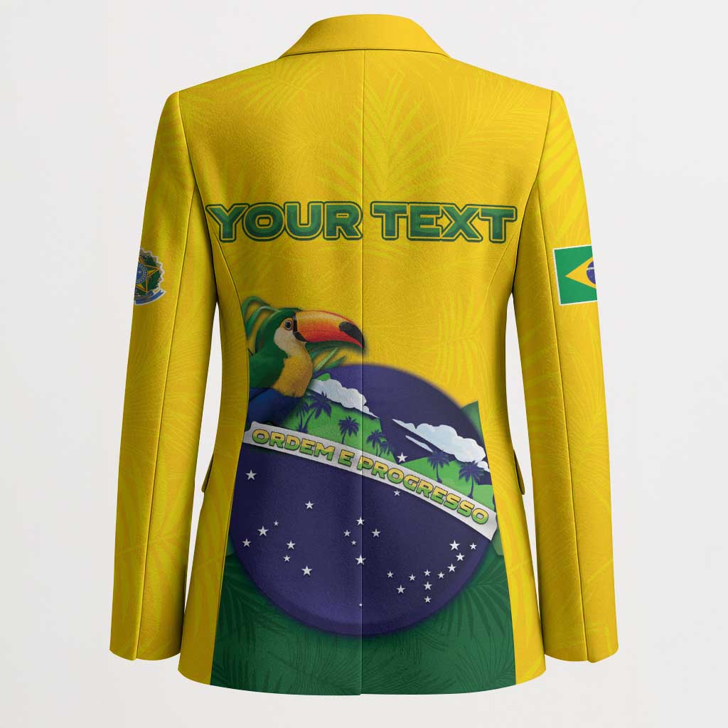 Personalized Brazil Blazer Toco Toucan Tropical Vibes - Wonder Print Shop