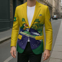 Personalized Brazil Blazer Toco Toucan Tropical Vibes - Wonder Print Shop