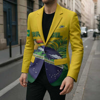 Personalized Brazil Blazer Toco Toucan Tropical Vibes - Wonder Print Shop