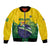 Personalized Brazil Bomber Jacket Toco Toucan Tropical Vibes - Wonder Print Shop