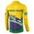 Personalized Brazil Button Sweatshirt Toco Toucan Tropical Vibes - Wonder Print Shop