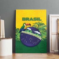 Brazil Canvas Wall Art Toco Toucan Tropical Vibes - Wonder Print Shop
